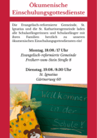 Einschulungsgottesdienst 2025
