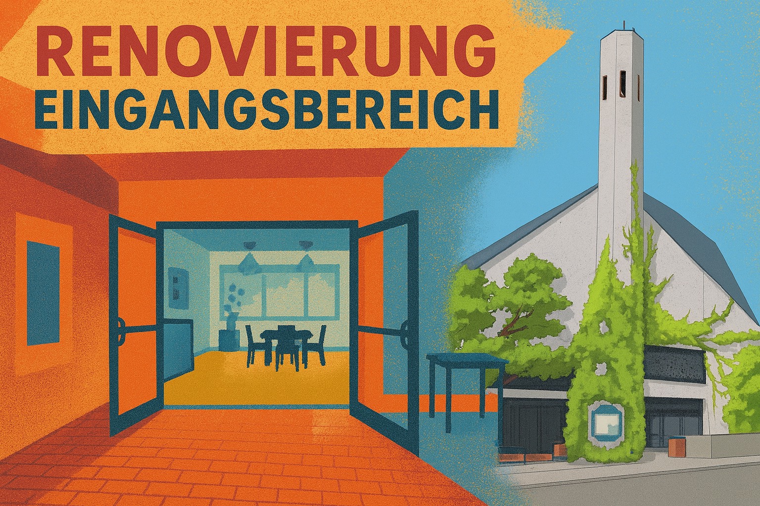 Spendenaktion – Renovierung Eingangsbereich Gemeindezentrum