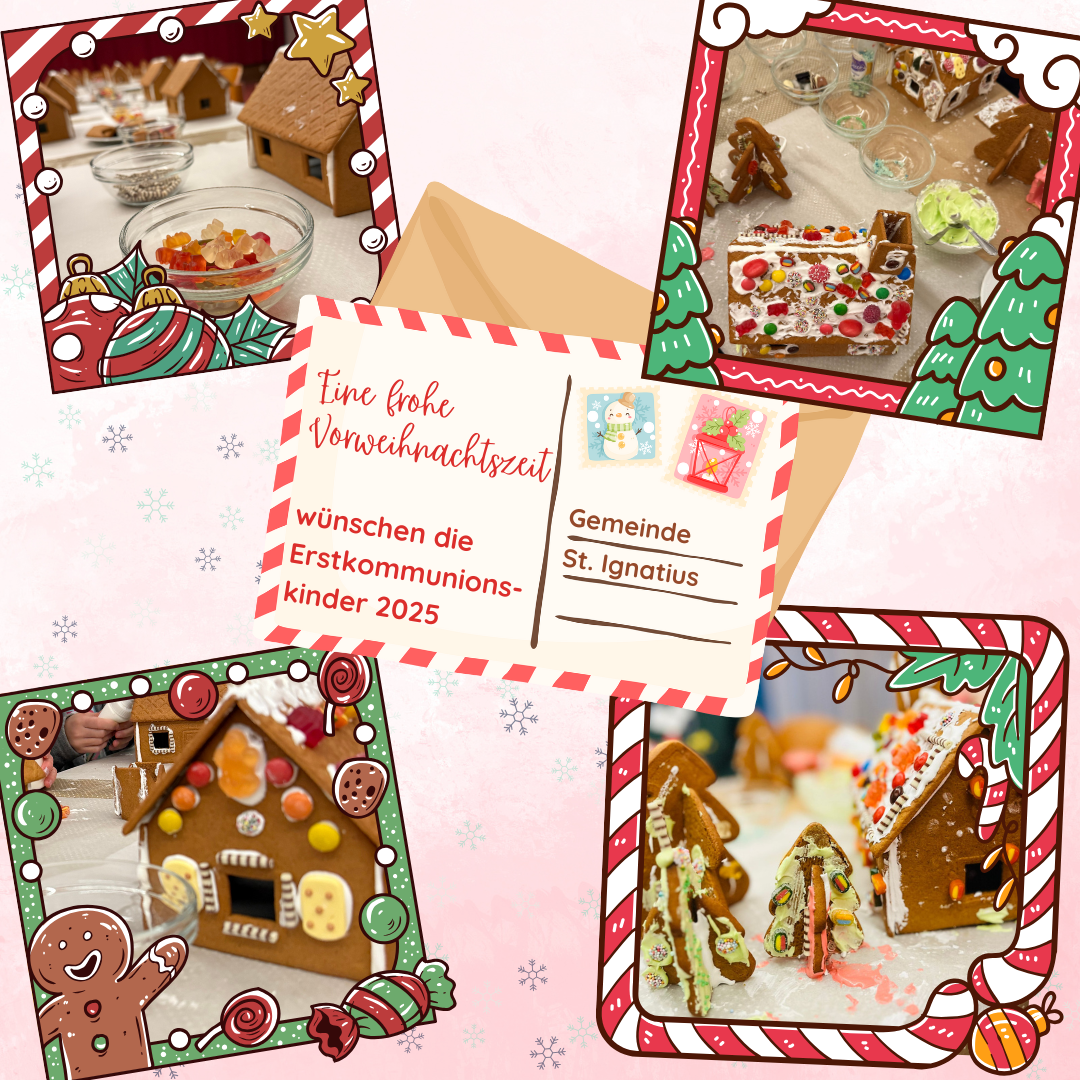 Lebkuchenhäuser basteln